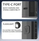 Турбовентилятор ZY7400 SE PRO 5000mAh ліхтар 80000 обертів - зображення 2