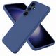 Чохол Fiji Full Soft Premium для Samsung Galaxy S24 Plus (S926) протиударний бампер з мікрофіброю Dark Blue - зображення 1