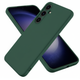 Чохол Fiji Full Soft Premium Samsung Galaxy S24 Plus (S926) протиударний бампер з мікрофіброю Dark Green - зображення 1