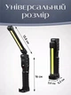 Кемпинговый фонарь складной 1 USB прожектор ручной с магнитом и крюком Черный - изображение 5
