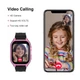 Детские смарт часы с сим картой Smart Baby Watch D8, GPS, мониторингом, видеозвонком, 850мАч, viber, telegram, black-pink - изображение 4