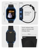 Детские смарт часы с сим картой Smart Baby Watch D8, GPS, мониторингом, видеозвонком, 850мАч, viber, telegram, black-pink - изображение 6