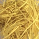 Декоративный бумажный наполнитель для подарочных коробок и пакетов канареечно-желтый 50 г - изображение 1