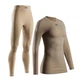 Комплект шерстянного термобелья женский X-BIONIC Mightywool Set VT-W106W25W+VT-WP05W25W-M100 Sand XS - изображение 8
