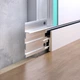 Декоративная МДФ вкладка FSPRO 10х60мм под LED-ленту 2,5 м Грунтована (1060L) 1 м. п. - изображение 1