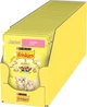 Упаковка влажного корма для котят Purina Friskies Junior, кусочки в подливе с курицей, 26 шт. по 85 г (7613036962308) - изображение 1
