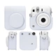Набор камера моментальной печати Fujifilm Instax Mini 12 White + чехол + фотопленка 20 шт + фотоальбом 64 - изображение 6