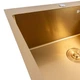Мийка PVD Gold DECOR Valeso Handmade 60*51 - зображення 4