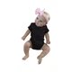 Силіконова Колекційна Лялька Реборн Reborn Дівчинка Zlata ( Вінілова Лялька Doll20) NPK Висота 60 см - изображение 3