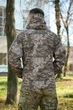 Куртка Windproof Softshell вітрозахисна (піксель), водостійка, фліс 320 г/м² - зображення 7