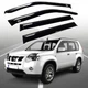 Дефлектори вікон ветровики Nissan X-Trail (T31) 2007-2014 Скотч 3M Voron Glass - зображення 1