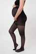 Колготки классические для беременных женщин с шортиками Giulia MAMA 40 (3) Black-nero, плотные колготы, комфортные для беременных - изображение 4