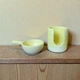 Аромалампа ручной работы аромалампа для эфирных масел и восковых саше гипсовая цвет оливковый - изображение 2