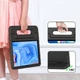 Противоударный силиконовый чехол Eva Stand для планшета Lenovo Tab M11 2024 11” TB330FU / TB330XU Черный - изображение 8