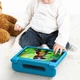 Противоударный силиконовый чехол Eva Stand для планшета Lenovo Tab M11 2024 11” TB330FU / TB330XU Голубой - изображение 12