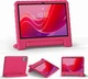 Противоударный силиконовый чехол Eva Stand для планшета Lenovo Tab M11 2024 11” TB330FU / TB330XU Малиновый - изображение 3