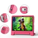 Противоударный силиконовый чехол Eva Stand для планшета Lenovo Tab M11 2024 11” TB330FU / TB330XU Малиновый - изображение 13