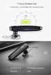 Беспроводная Bluetooth блютуз блютус гарнитура для телефона смартфона Xoock BN045 Черная - изображение 2