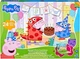 Игровой набор Адвент календарь Peppa Pig George's Party Advent Calendar Свинка Пеппа на дне Рождении Джорджа - изображение 3
