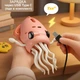 Интерактивная игрушка Танцующий Осьминог - Кальмар на аккумуляторе с музыкой и LED подсветкой, беззвучный режим, розовый - изображение 4