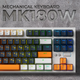 Клавіатура механічна дротова GamePro MK180W Hot-Swap Red Swich TKL RGB White - изображение 12