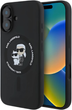 Панель Karl Lagerfeld Silicone Karl&Choupette Ring MagSafe для Apple iPhone 16 Plus Black (KLHMP16MSCMKCRHK) - зображення 1