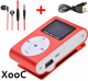 Мини MP3 плеер алюминиевый клипса + вакуумные наушники + USB переходник. Мп3 плеер для спорта, бега WR1R - изображение 1