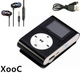 Мини MP3 плеер алюминиевый клипса + вакуумные наушники + USB переходник. Мп3 плеер для спорта, бега WFF4B - изображение 1