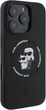 Панель Karl Lagerfeld Silicone Karl&Choupette Ring MagSafe для Apple iPhone 16 Pro Max Black (KLHMP16XSCMKCRHK) - зображення 2