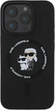 Панель Karl Lagerfeld Silicone Karl&Choupette Ring MagSafe для Apple iPhone 16 Pro Max Black (KLHMP16XSCMKCRHK) - зображення 3