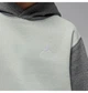 Детское худи Jordan Brooklyn Fleece Po Hoodie Grey S Серый 95F116-F40 - изображение 4
