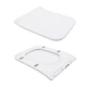 Унитаз напольный Qtap Crow Eco безободочный с сиденьем Soft-close QTCRO27W48750 - изображение 9