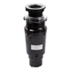 Комплект Lidz Handmade H7545B Мийка для кухні інтегрована Decor Black PVD Honeycomb LDH7545BDECPVD48373+Lidz (BLA) Подрібнювач для - зображення 7