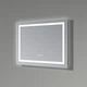 Дзеркало Qtap Mideya (DC-F613) 700х500 з LED-підсвічуванням Touch, з антизапотіванням, димером QT2078NCF7050W - зображення 8