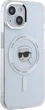 Etui plecki Karl Lagerfeld IML Metal Karl Head MagSafe do Apple iPhone 15 Plus White (3666339284053) - obraz 4