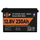 Акумулятор LiFePO4 12,8V 230 Ah 2944Wh BMS 150A пластик Smart BT LogicPower 24662 - зображення 2