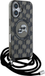 Etui Karl Lagerfeld IML Crossbody Monogram Karl & Choupette Head MagSafe do Apple iPhone 16 Black (KLHMP16SHCKCKLCK) - obraz 1
