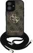 Панель Guess 4G Big Logo Cord Stap Crossbody для Apple iPhone 16 Plus Brown (3666339434427) - зображення 2