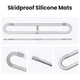 Регулируемая настольная подставка для ноутбука UGREEN Invisible Portable Desktop Laptop Stand 13-17.3" Silver (LP846) - изображение 5