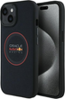 Etui Red Bull Red Ring MagSafe do Apple iPhone 15 Navy (RBHMP15S24PUILVR) - obraz 1