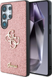 Etui Guess Fixed Glitter Big 4G Metal do Samsung Galaxy S25 Ultra Pink (3666339441708) - obraz 1
