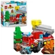 Конструктор LEGO DUPLO Town Пожарная машина со шлангом и пожарным 28 деталей (10473) - изображение 4