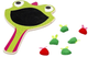 Gra zręcznościowa BS Toys Głodna żabka Gloria rakietka (8717775444138) - obraz 1