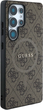 Etui Guess Fixed Glitter Big 4G Metal do Samsung Galaxy S25 Ultra Brown (3666339441722) - obraz 4
