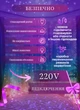 Светодиодная гирлянда штора 1,5х1,5 м GarlandoPro новогодняя гирлянда шторка на окно 64 LED светодиодов Мультиколор - изображение 6