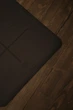 Премиальный коврик для йоги каучуковий Lita Comfort PU+coconut Marking Black Yoga mat черный 183х68х0,5 см - изображение 10