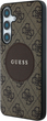 Etui Guess 4G Round Patch Classic Logo MagSafe do Samsung Galaxy S25 Plus Brown (3666339448967) - obraz 2