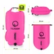Буй для плавания TSUNAMI надувной 2 в 1 Pink (P-5907739314031) - изображение 11