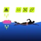 Буй для плавания TSUNAMI надувной 2 в 1 Pink (P-5907739314031) - изображение 12