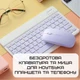 Беспроводная клавиатура и мышь DEJI с UA раскладкой Bluetooth для ПК планшета телефона портативный комплект (578502) - изображение 2